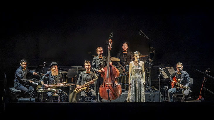 Der große Gatsby -Tanztheater von Enrique Gasa Valga vom 23.02.–03.03.24 im Deutschen Theater (©Foto: Birgit Gufler) 